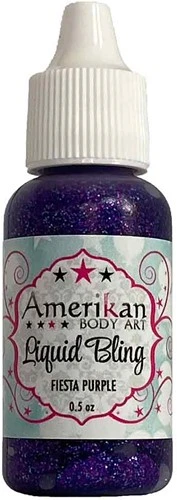Amerikan Body Art Liquid Bling Fiesta Purple