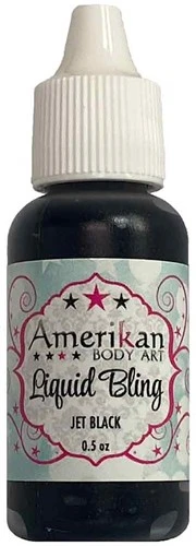 Amerikan Body Art Liquid Bling Jet Black