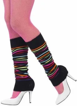 Smiffy's Beenwarmers Multi Colour Zwart