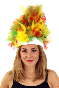 Party Xplosion Bontmuts Carnaval Rood Geel Groen