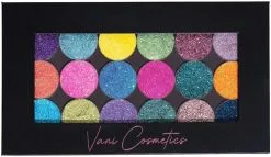 Brights Palette Pressed Glitter Vani Cosmetics