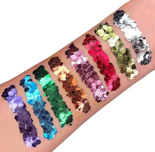 Moon Creations Chunky Glitter Classic Blauw - Afbeelding 2