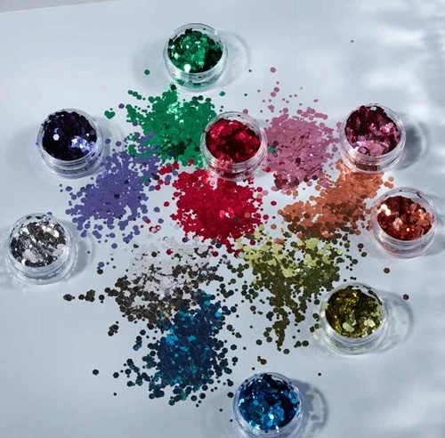 Moon Creations Chunky Glitter Classic Blauw - Afbeelding 3