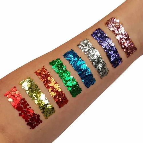 Moon Creations Chunky Glitter Gel Classic Groen - Afbeelding 2