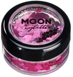 Moon Creations Chunky Glitter Holographic Roze