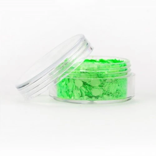 Chunky Glitter Superstar Fluor Groen