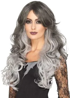 Smiffy's Deluxe Gothic Bride Pruik