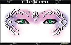ShowOffs Body Art Elektra Masker Schmink Sjabloon