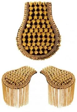 Party Xplosion Epauletten Met Spikes Goud