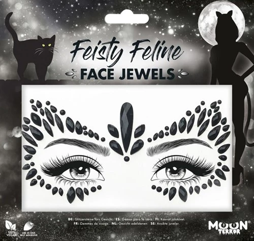 Moon Creations Face Jewels Feisty Feline