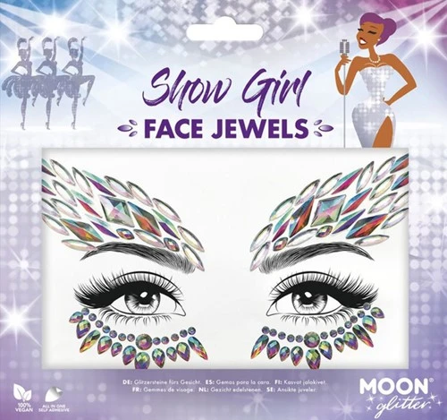 Moon Creations Face Jewels Show Girl