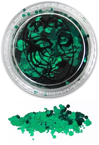 PXP Professional Colours Festival Glitter Grasgroen