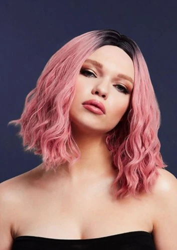 Fever Cara Pruik Two Toned Blend As Roze