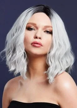 Fever Cara Pruik Two Toned Blend Ice Silver