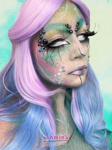 Fever Khloe Pruik Rainbow - Afbeelding 3