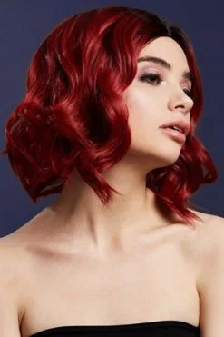 Fever Kourtney Pruik Two Toned Blend Ruby Rood