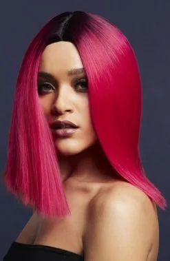 Fever Kylie Pruik Two Toned Blend Magenta Roze