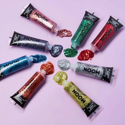 Moon Creations Fine Glitter Gel Classic Zilver - Afbeelding 2