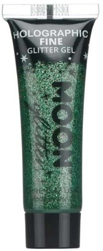 Moon Creations Fine Glitter Gel Holographic Groen