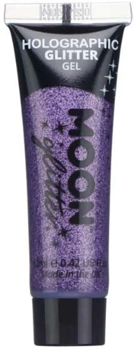 Moon Creations Fine Glitter Gel Holographic Paars