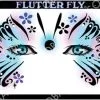 ShowOffs Body Art Flutter Fly Masker Schmink Sjabloon