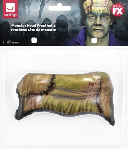 Smiffy's Foam Latex Monster Hoofd Groen - Afbeelding 2