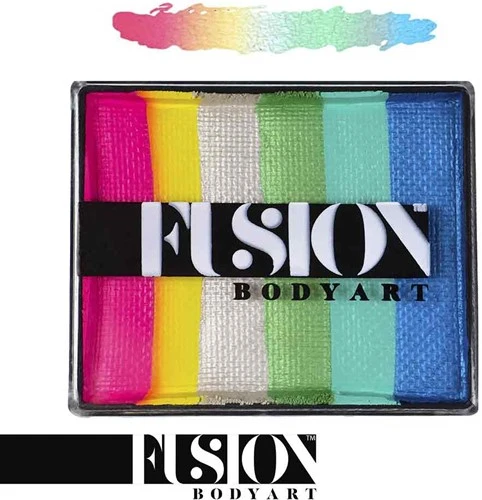 FUSION BODY ART Fusion Rainbow Cake Mermaid Tale 50 Gram - Afbeelding 2