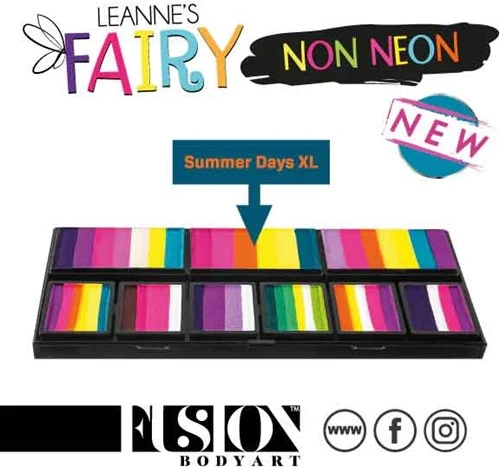 FUSION BODY ART Fusion Schmink Petal Cake Leannes Summer Days XL 25 Gram - Afbeelding 2