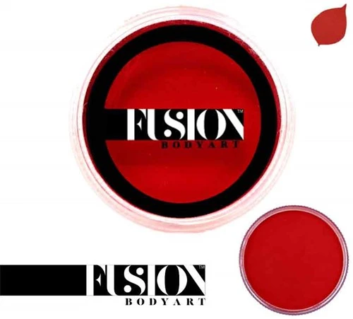 FUSION BODY ART Fusion Schmink Prime Cardinal Red 32 Gram - Afbeelding 2