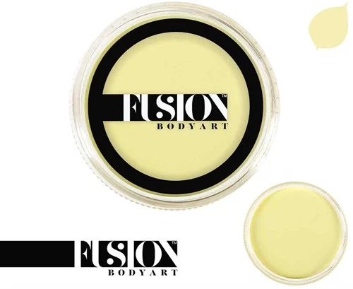 FUSION BODY ART Fusion Schmink Prime Pastel Yellow 25 Gram - Afbeelding 2