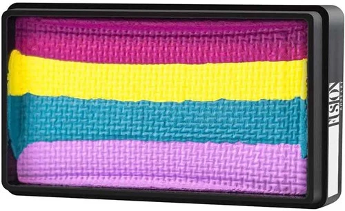 FUSION BODY ART Fusion Splitcake Schmink Spring Rainbow 30 Gram