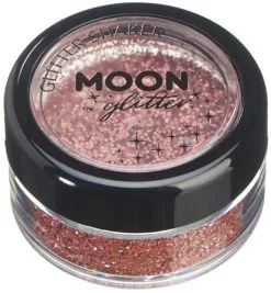 Moon Creations Glitter Shaker Holographic Rose Goud