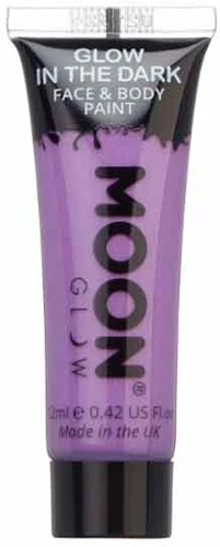 Moon Creations Glow In The Dark Face En Body Paint Paars