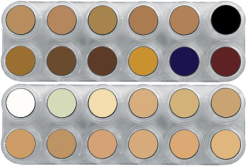Grimas Camouflage Make-up Pure Palet CK(CB+CH)