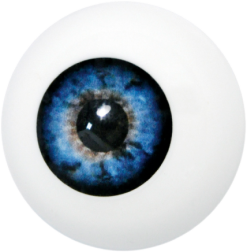 Grimas Kunststof Oog Blauw