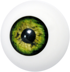 Grimas Kunststof Oog Groen