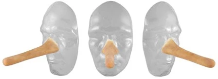 Grimas Latex Grote Pinokkio Neus - Afbeelding 2