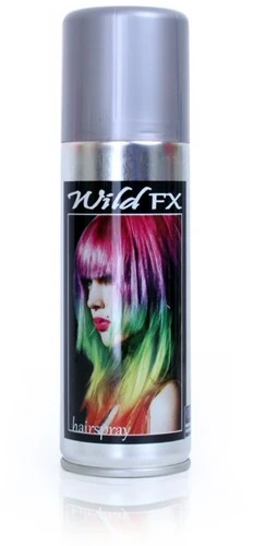 Party Xplosion Haarspray Zilver