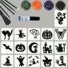 Schmink Specialist Halloween Glittertattoo Set