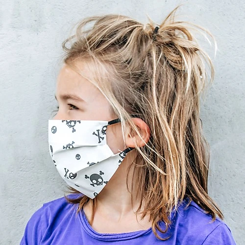 T & M Textiles & More Herbruikbaar Kids Mondkapje Piraat - Afbeelding 2