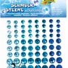 FOLIA Holografische Sier Stenen Sparkling Blue