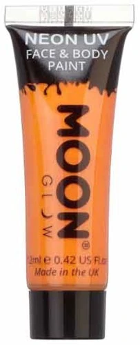 Moon Creations Intense Neon Face And Body Paint Oranje 12ml