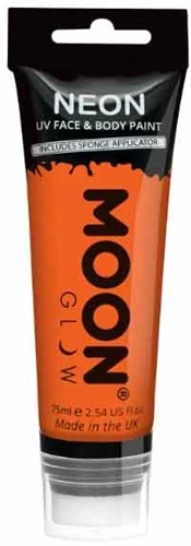 Moon Creations Intense Neon Face And Body Paint Oranje 75ml