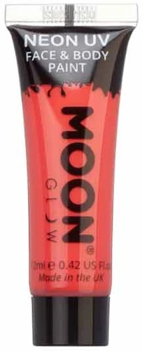 Moon Creations Intense Neon Face And Body Paint Rood 12ml