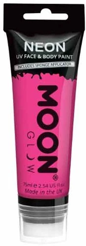 Moon Creations Intense Neon Face And Body Paint Roze 75ml
