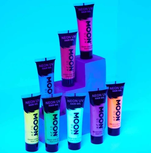Moon Creations Intense Neon Haar Gel Paars - Afbeelding 3