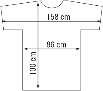 Sibel Kapmantel Zwart Flexi Velcro - Afbeelding 2