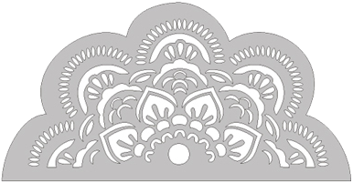 Schmink Specialist Mandala Schminksjabloon