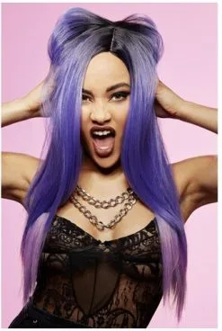 Manic Panic Amethysty Ombre Super Vixen Pruik