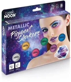Moon Creations Metallic Pigment Shakers Set